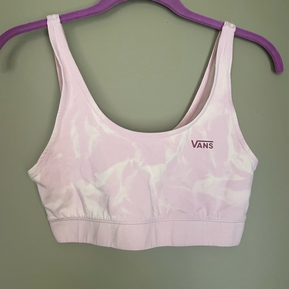 Vans Women's Light Pink Sports Bra